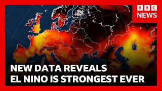 Download lagu New data shows El Niño is strongest ever with major shift in global weather patterns | BBC News mp3