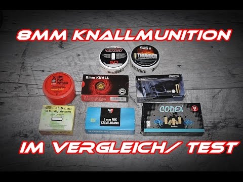 8mm Knall / Munitionstest