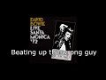 Life On Mars Live Santa Monica 72 David Bowie Lyrics