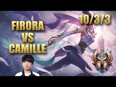 SKT T1 Khan Fiora Top  Vs Camille - KR Challenger Match Summary Patch 9.21