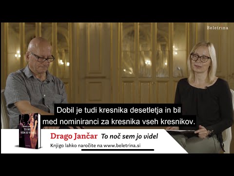 Naslovnica: Beletrina v živo: Drago Jančar