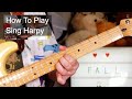 'Sing! Harpy' The Fall Guitar & Bass Lesson