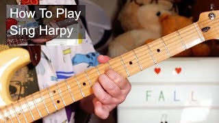 'Sing! Harpy' The Fall Guitar &amp; Bass Lesson