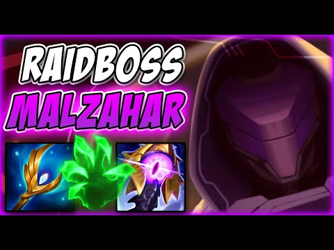 THIS TANK MALZAHAR BUILD IS SCARY IN SEASON 12 - Malzahar S12