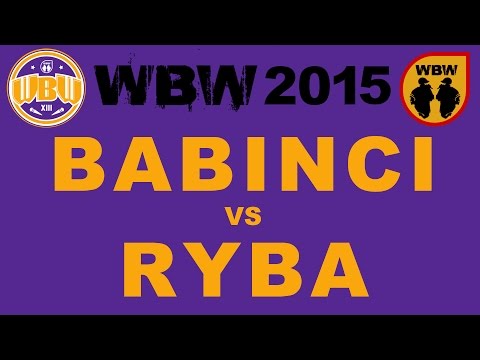 Ryba 🆚 Babinci 🎤 WBW 2015 Warszawa (freestyle rap battle)