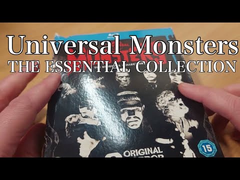 Universal Classic Monsters: The Essential Collection #physicalmedia #bluraycollection