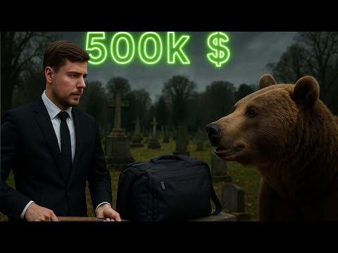 $500,000 Buried Challenge: Man vs Bear Showdown!