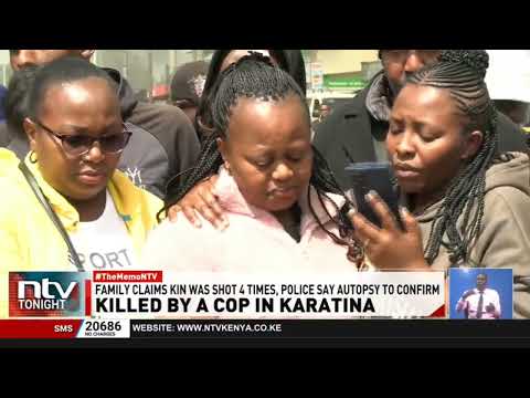 Police officer in Nyeri arrested after he allegedly shot dead a businessman in Karatina