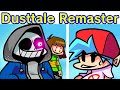 Friday Night Funkin Vs Dusttale Remastered Cutscenes FNF Mod Undertale GENOCIDE PACIFIST Ending