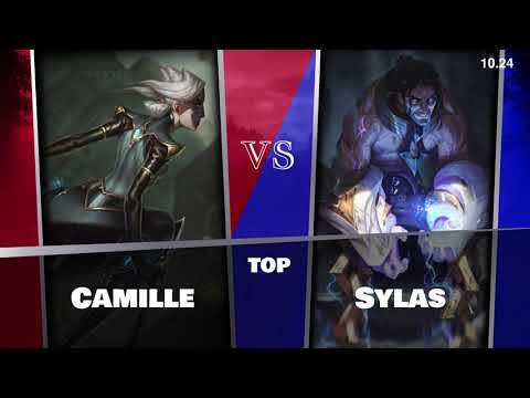Camille TOP KR Master vs Sylas Patch 10.24