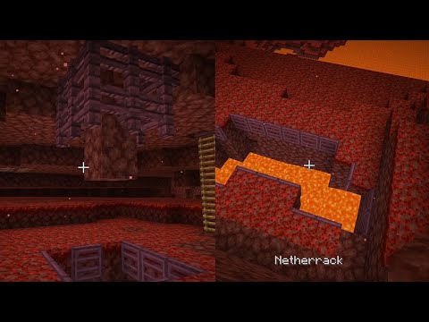 How to build 2 Extremely simple and effective Hoglin farms (nether only survival friendly)