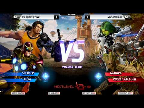NLBC v.90 - Marvel vs Capcom Infinite - PG Coach Steve vs NoelBHungry  [1080p/60fps]