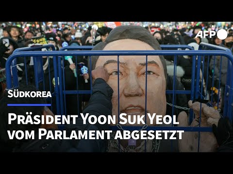 Südkorea: Parlament stimmt für Absetzung von Präsident Yoon Suk Yeol | AFP