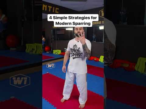 4 Simple Strategies for Modern Sparring #tkd #taekwondosparring #martialarts