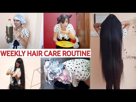 My Weekly Hair Care Routine For Long Healthy \u0026 Thick Hair | Sneha Singh
