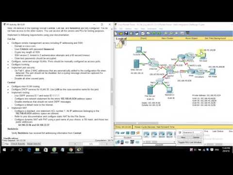 [CCNA S3] 1.3.1.3 Packet Tracer - Skills Integration Challenge