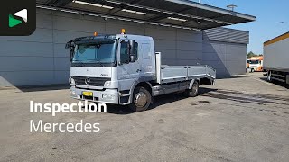 شاحنة مسطحة Mercedes-Benz Atego 1224 Atego 4X2 APK 03-2027 Machine Transport Automatic Eur | صورة 4 - Autoline