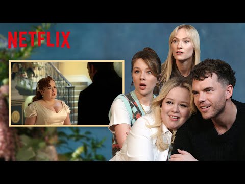 afbeelding The Bridgerton Cast Reacts to Season 3 Part 2 Scenes | Netflix