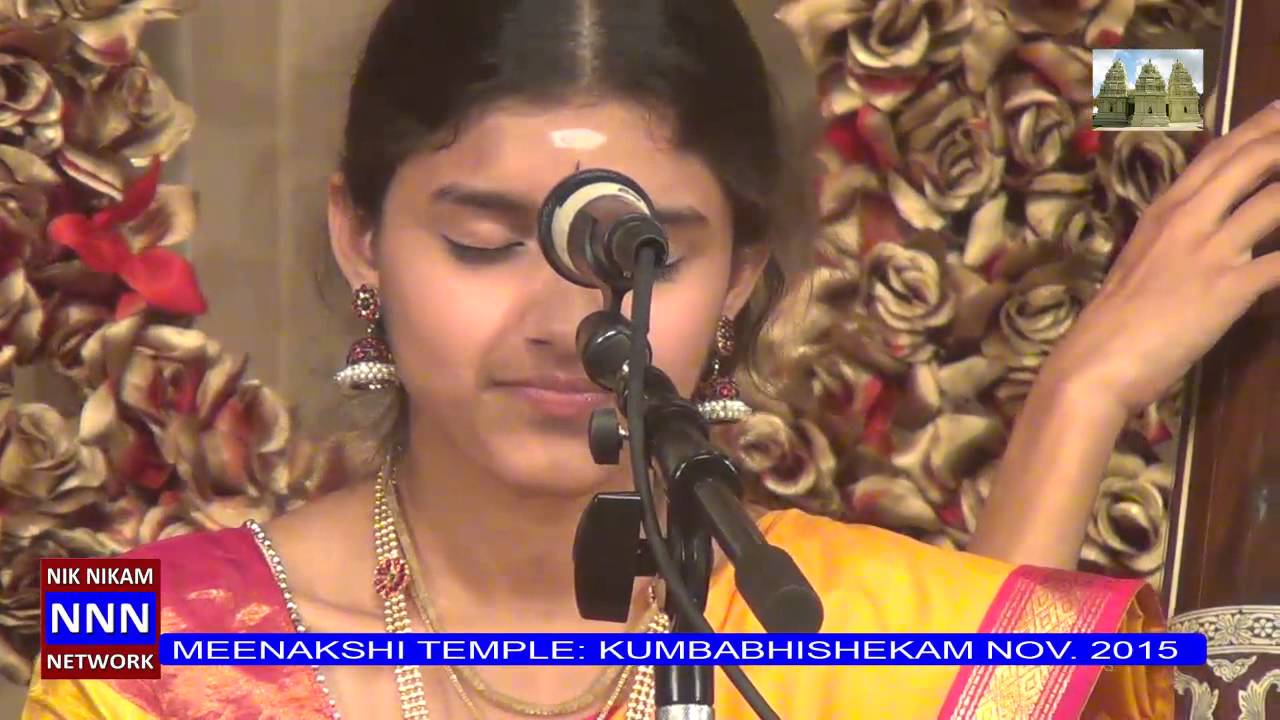 KRUTHI BHAT CARNATIC MUSIC CONCERT AT MTS  2015 PART 1   NNN