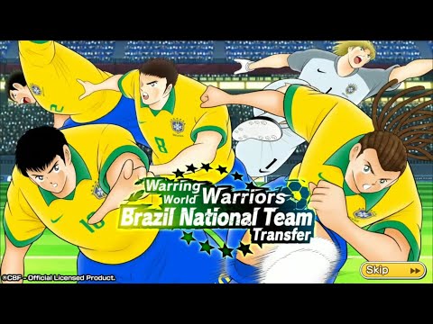 Gacha Step up 1 - 6 Brazil National Team🇧🇷🇧🇷 - Captain Tsubasa Dream Team