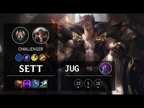 Sett Jungle vs Evelynn - EUW Challenger Patch 10.16