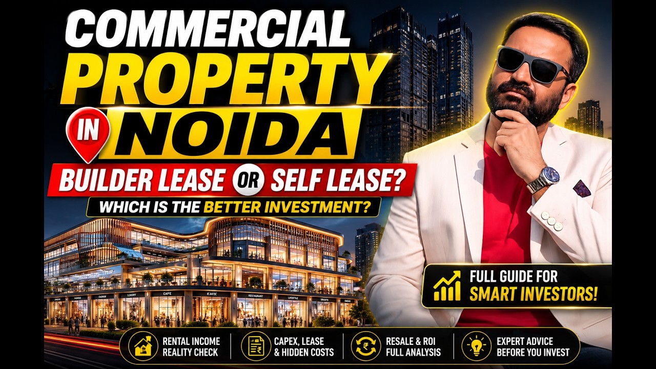 Commercial investment in Noida | Builder Leased vs Self Lease ?
