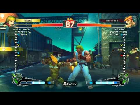 Michael Tan (Ken) vs OZMA001 (Adon) - SSF4 Arcade Edition Xbox Live Ranked Match