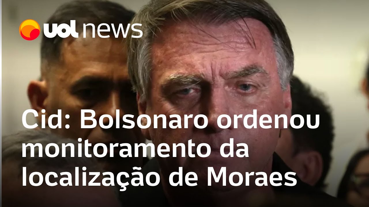 Bolsonaro ordenou monitoramento da localização de Moraes, disse Mauro Cid em delação