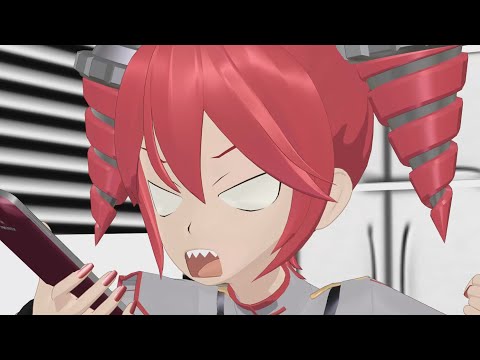 [MMD Talkloid] Teto is at soup!