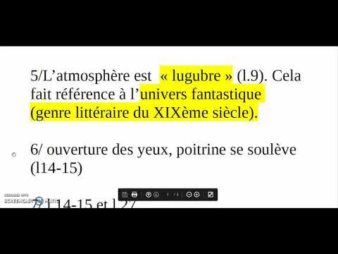 Correction étude de texte Frankenstein de Mary Shelley