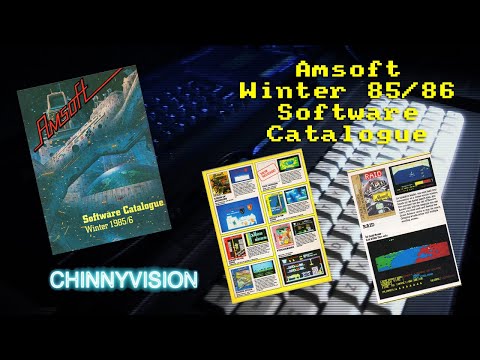 ChinnyVision - Ep 417 - Amsoft Winter 1985/6 Software Catalogue