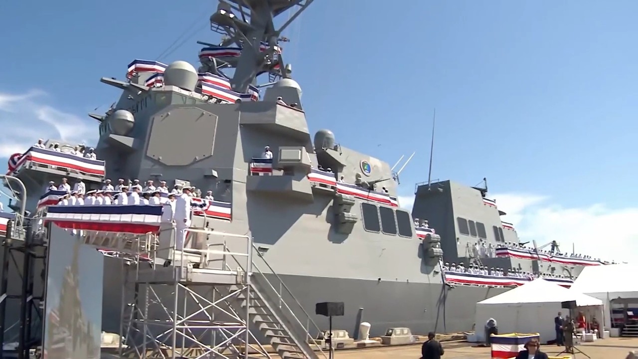 The Commissioning of the USS Harvey Barnum (DDG 124)