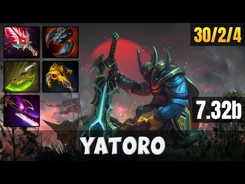 YATORO Sven BOTTOM LANE Gameplay WITH 30 KILLS | Dota 2 Full Game