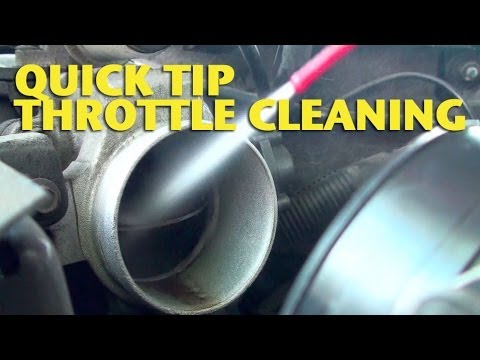 Quick Tip-Throttle Cleaning - EricTheCarGuy Video