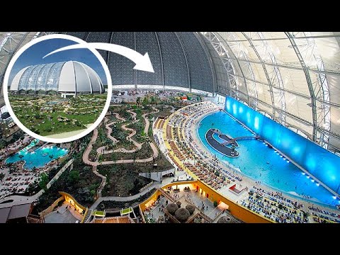 Tropical Islands Resort in a German Blimp Hangar