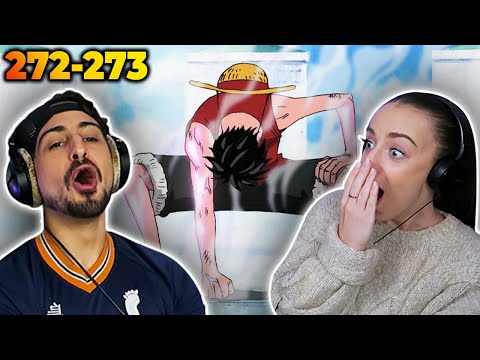 SECOND GEAR LUFFY GAVE US GOOSEBUMPS! 🔥 *ONE PIECE* Episodes 272-273 REACTION!