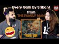 The Family Man | Every GAALI by Srikant | Season-1 & 2 Compilation | Delhi Couple Reactions