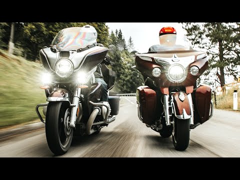 Review: BMW R 18 Transcontinental vs. Indian Roadmaster 2021 Shootout