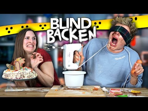 BLIND BACKEN CHALLENGE - FAIL | Joey's Jungle