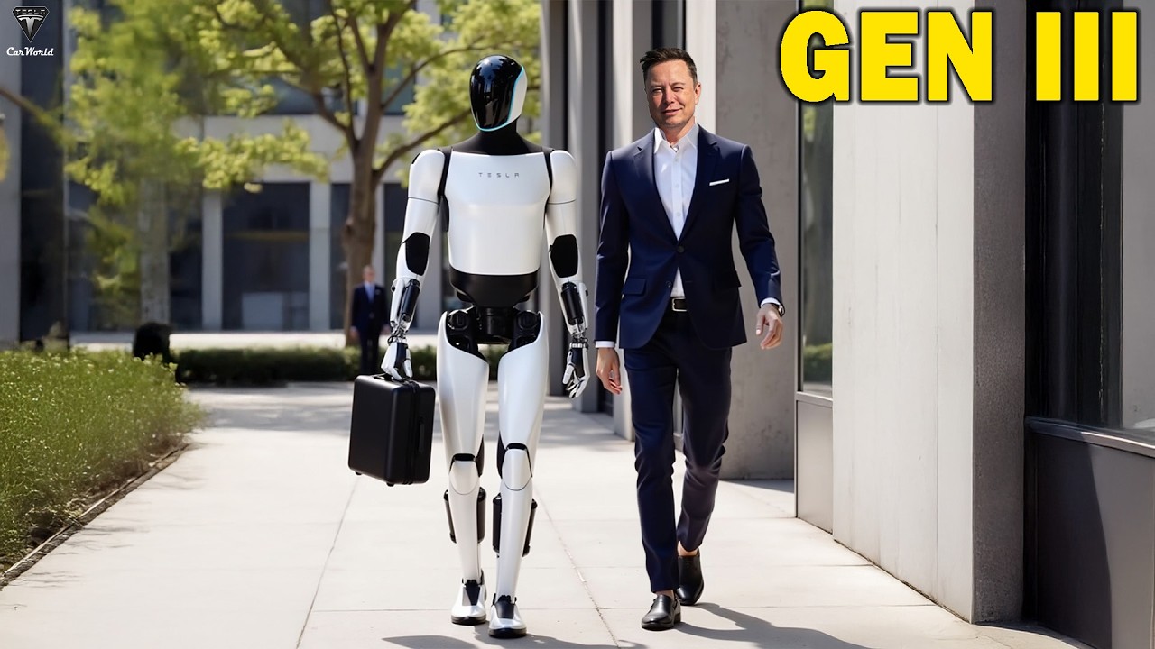 Shocking! Elon Musk Confirmed The 2025 Tesla Bot Gen 3 Full Automation and Massive Reservation!
