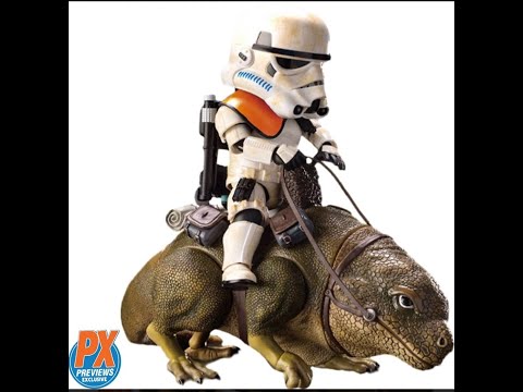 Star Wars: Episode IV - A New Hope Dewback and Sandtrooper Egg Attack Figure - Previews Exclusive
