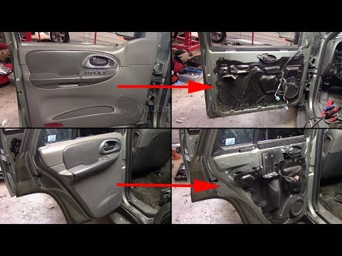 Trailblazer door panel removal/installation (front and rear)