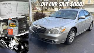 How to Replace GM 3.5 & 3.9 Engine Water Pump on Buick Lucerne, Chevy Impala, Malibu and more!