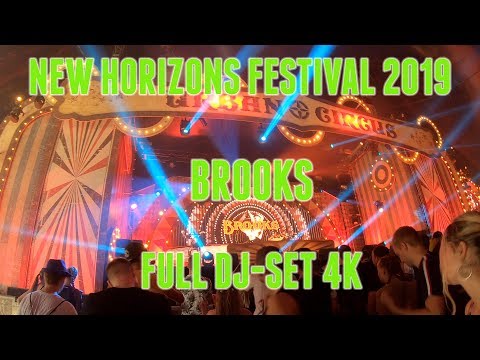 Brooks @New Horizons Festival 2019 - Full DJ-Set 4k