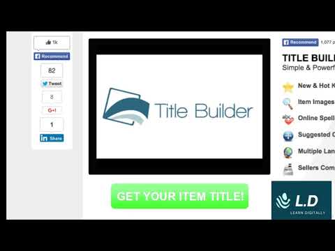 15-eBay SEO with title builder | Ebay dropshipping course