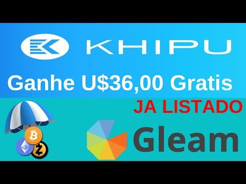 Khipu - Ganhe U$36,00 Gratis Em Token KIP Gleam (Ja Listado)