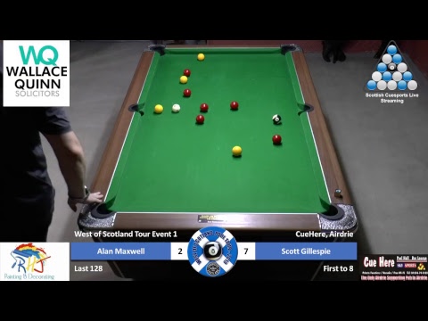 Exquisite Cues - West of Scotland Tour Event 1 - Day 1