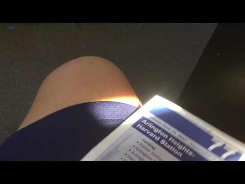 MBTA route 77A: north cambridge carhouse to harvard station [ neoplan trolley 4118]