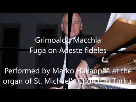 Grimoaldo Macchia  -  Fuga on Adeste fideles