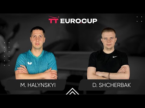 16:30 Mykola Halynskyi - Denys Shcherbak 08.11.2025 TT Euro.Cup Ukraine Elite. TABLE 3